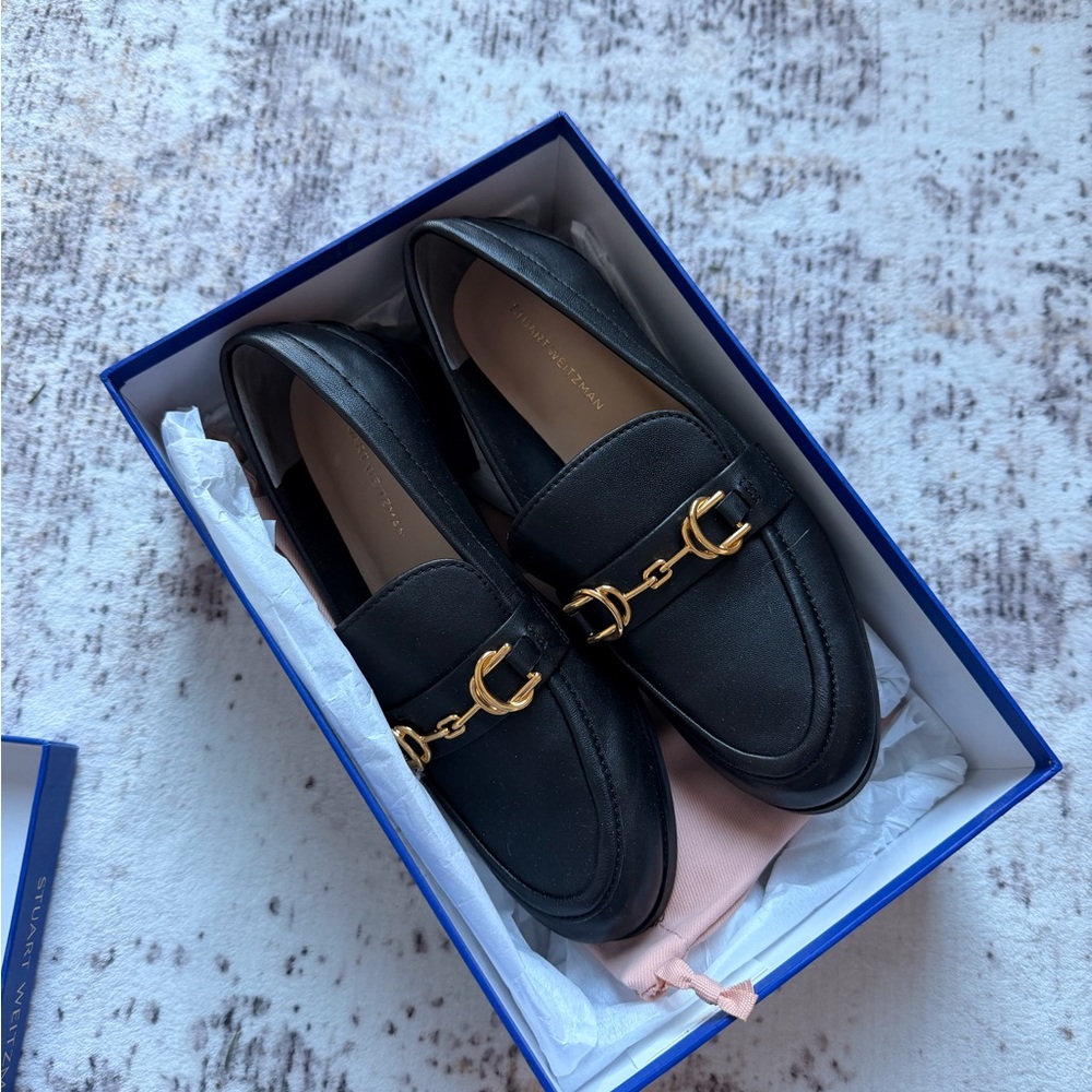 Stuart Weitzman Owen Buckle Loafers Size 6.5